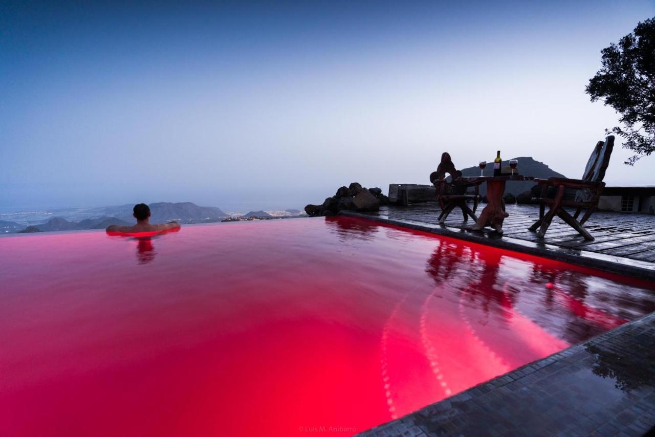 Historic Canarian House, Private Heated Infinity Pool, Bbq, Wifi + Panoramic Ocean Views Arona  Luaran gambar